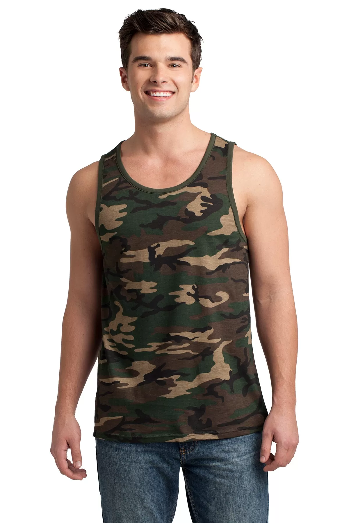 100% Cotton Ringer Tank Top Closeout