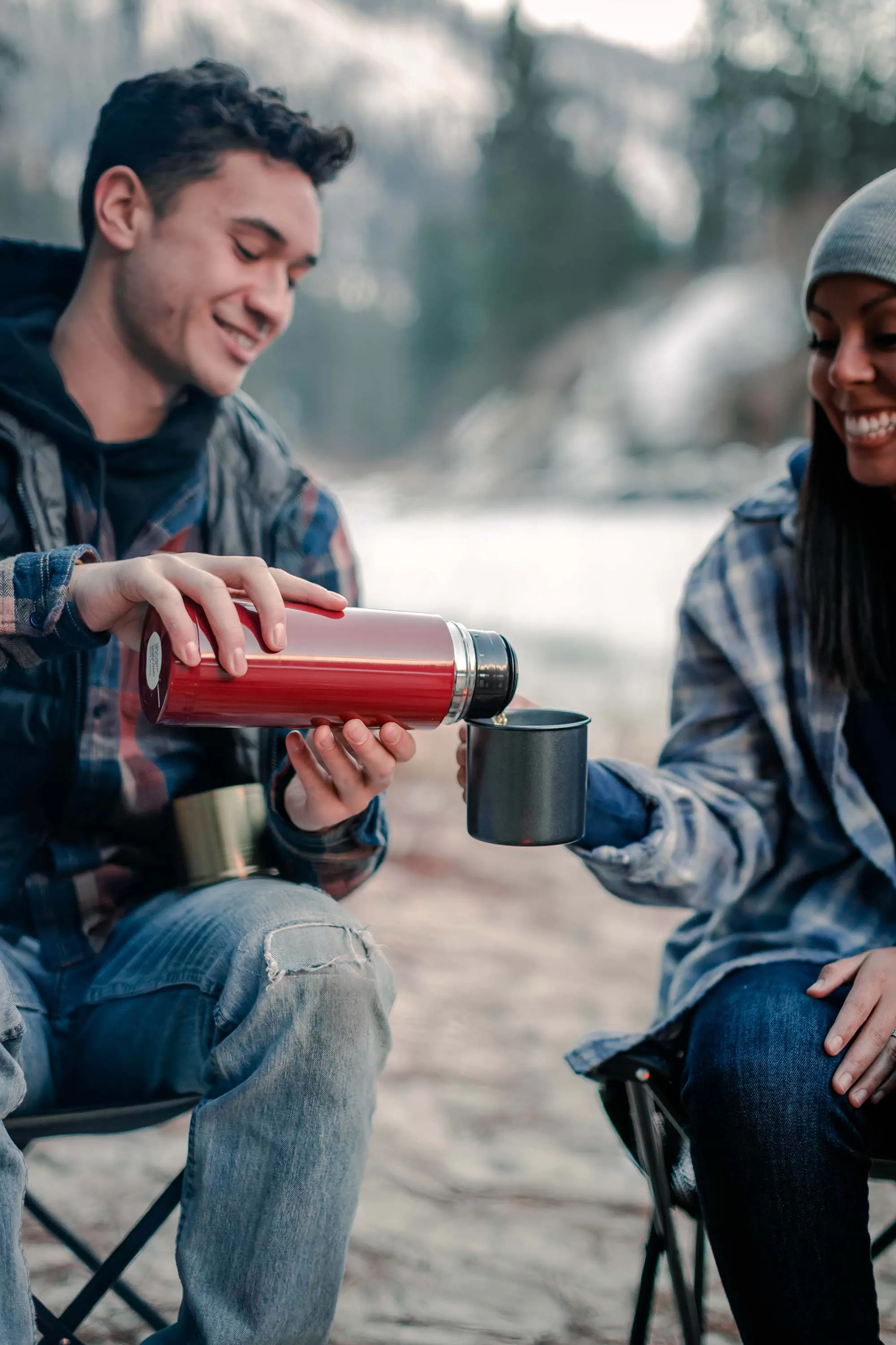 12 Ga Shotshell Thermal Bottle - 25 Oz - Red