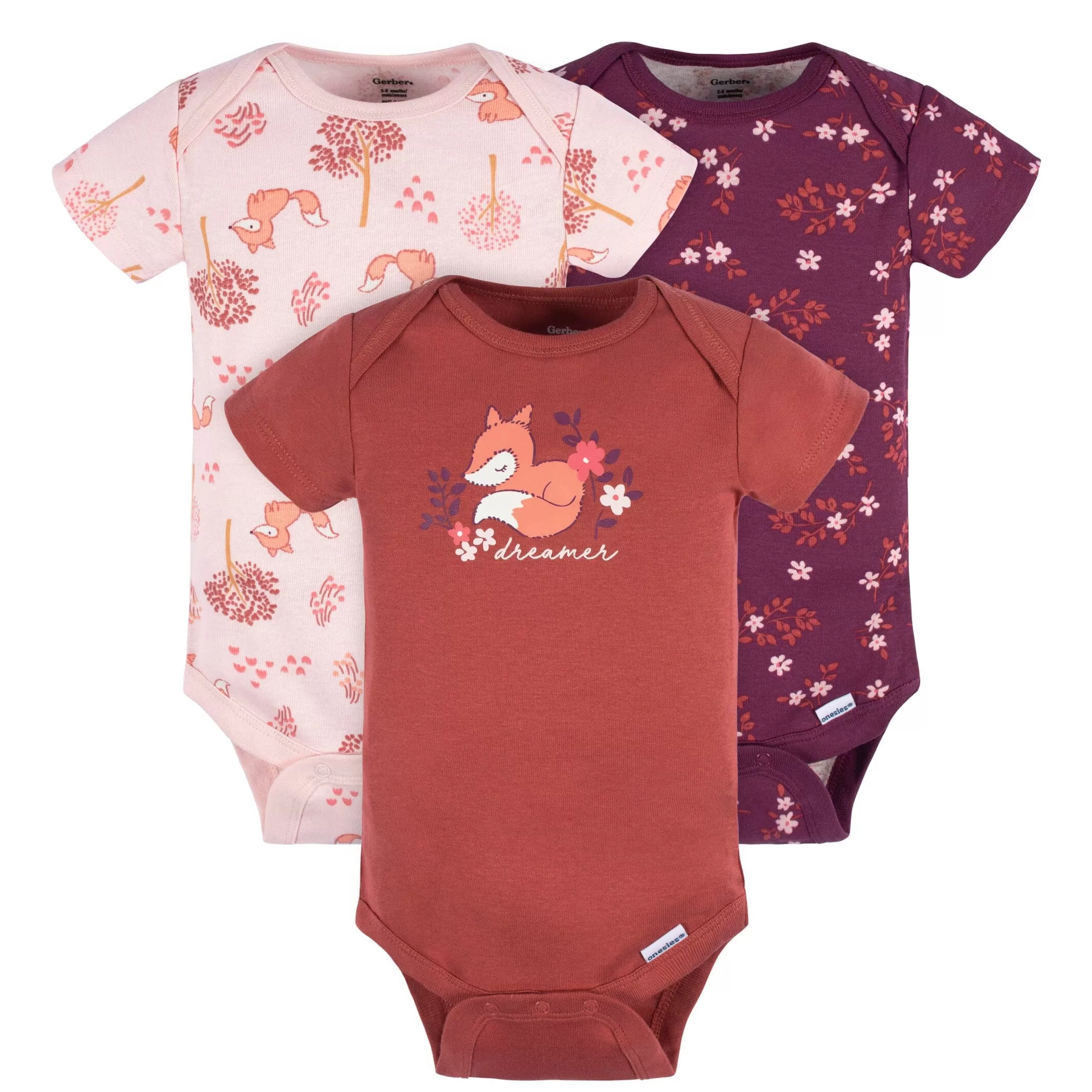 12-Piece Baby Girls Fox Layette Bundle