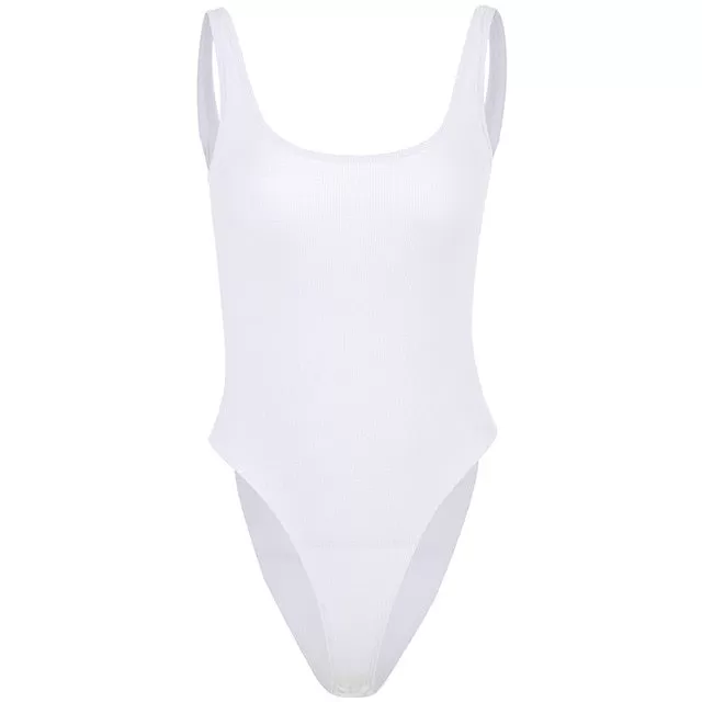 2021 Ladies Swimsuit One Piece Backless Monokini Sizes S - L