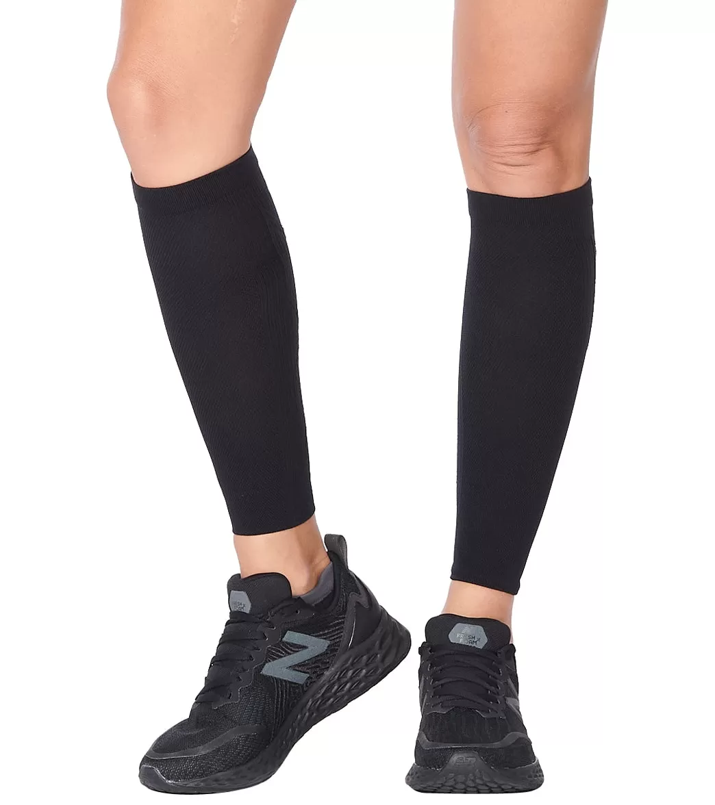 2XU X Compression Calf Sleeves Black/Black