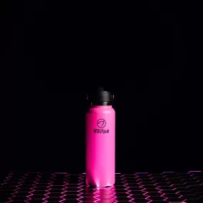 40oz Pink Venom Flask