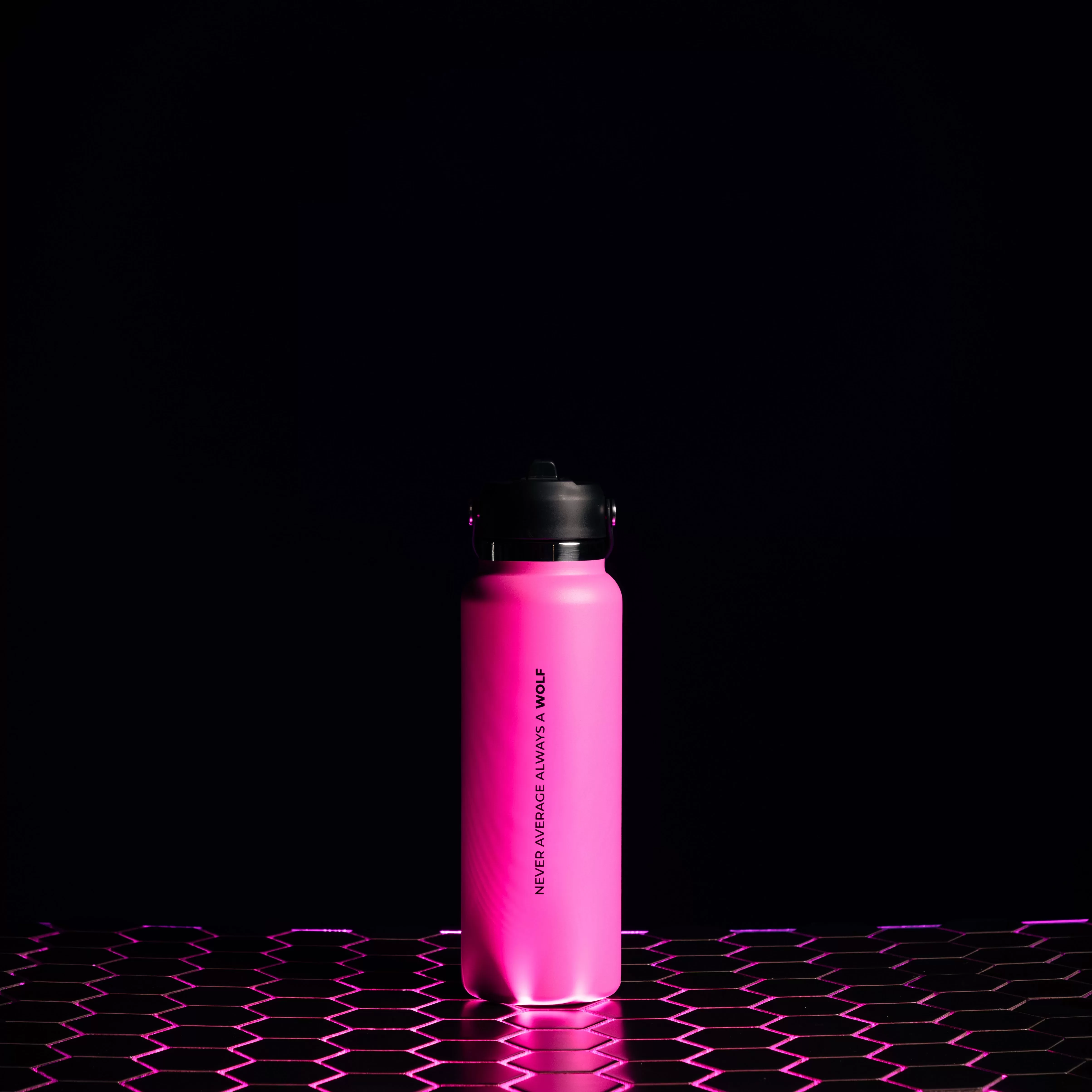 40oz Pink Venom Flask