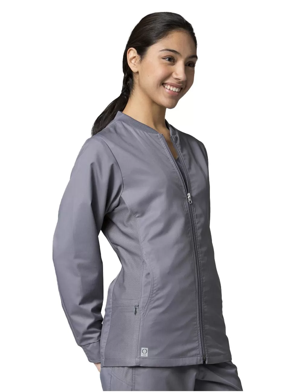 Active Sporty Mesh Panel Jacket 8708