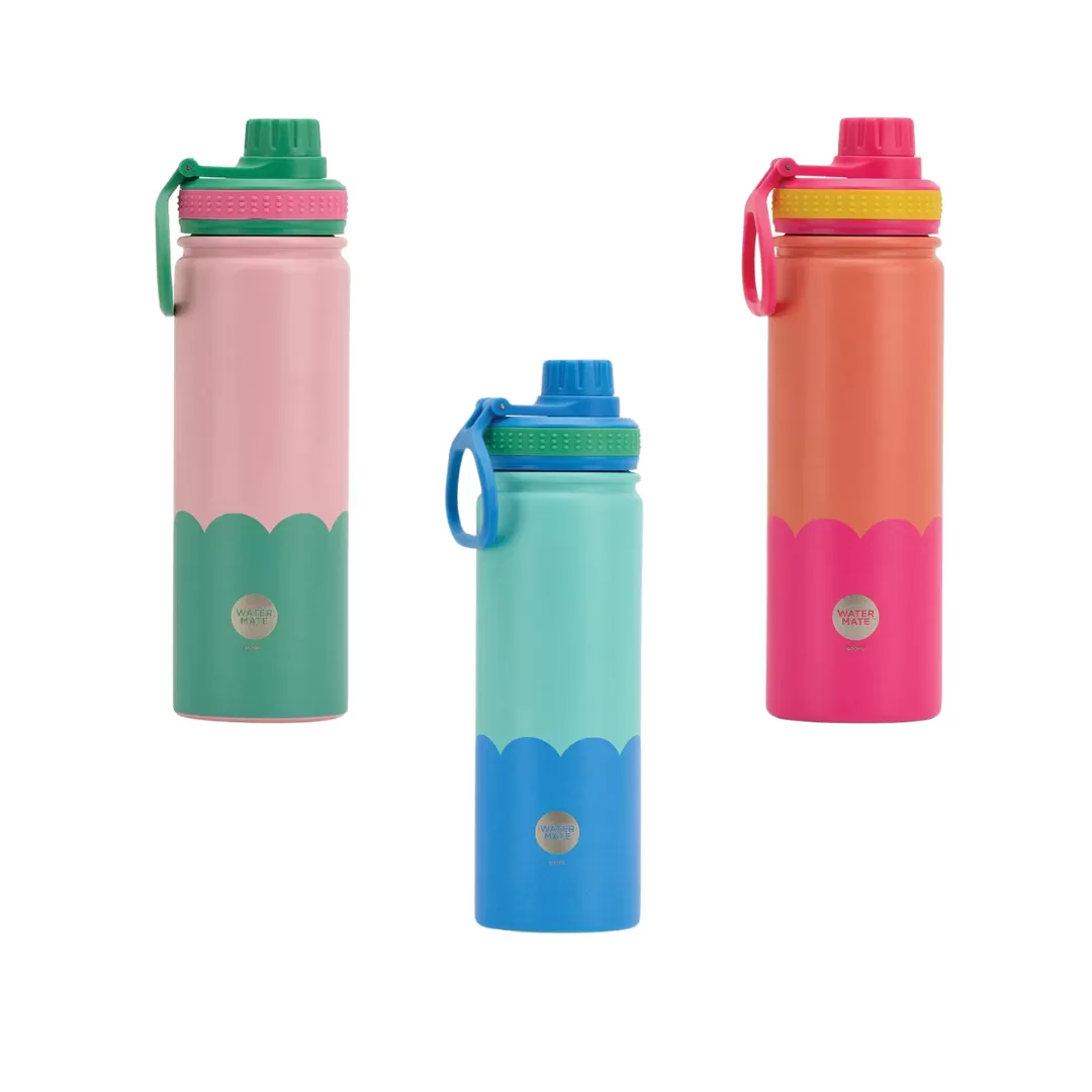 Annabel Trends Watermate Water Bottle 600ml - Various