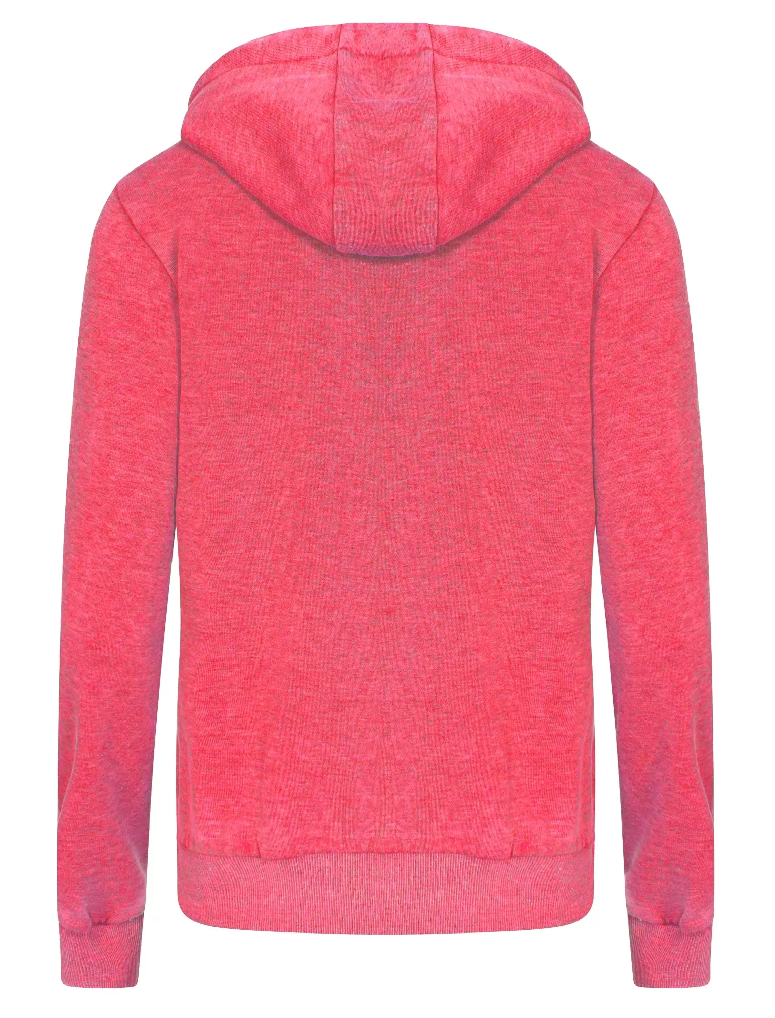 Aoife Pullover Hoodie in Coral Burnout - Tokyo Laundry