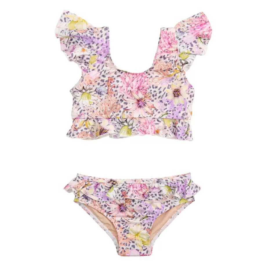 Aqua Blu Jr Frill Bikini Set AG2233DY - Daisy