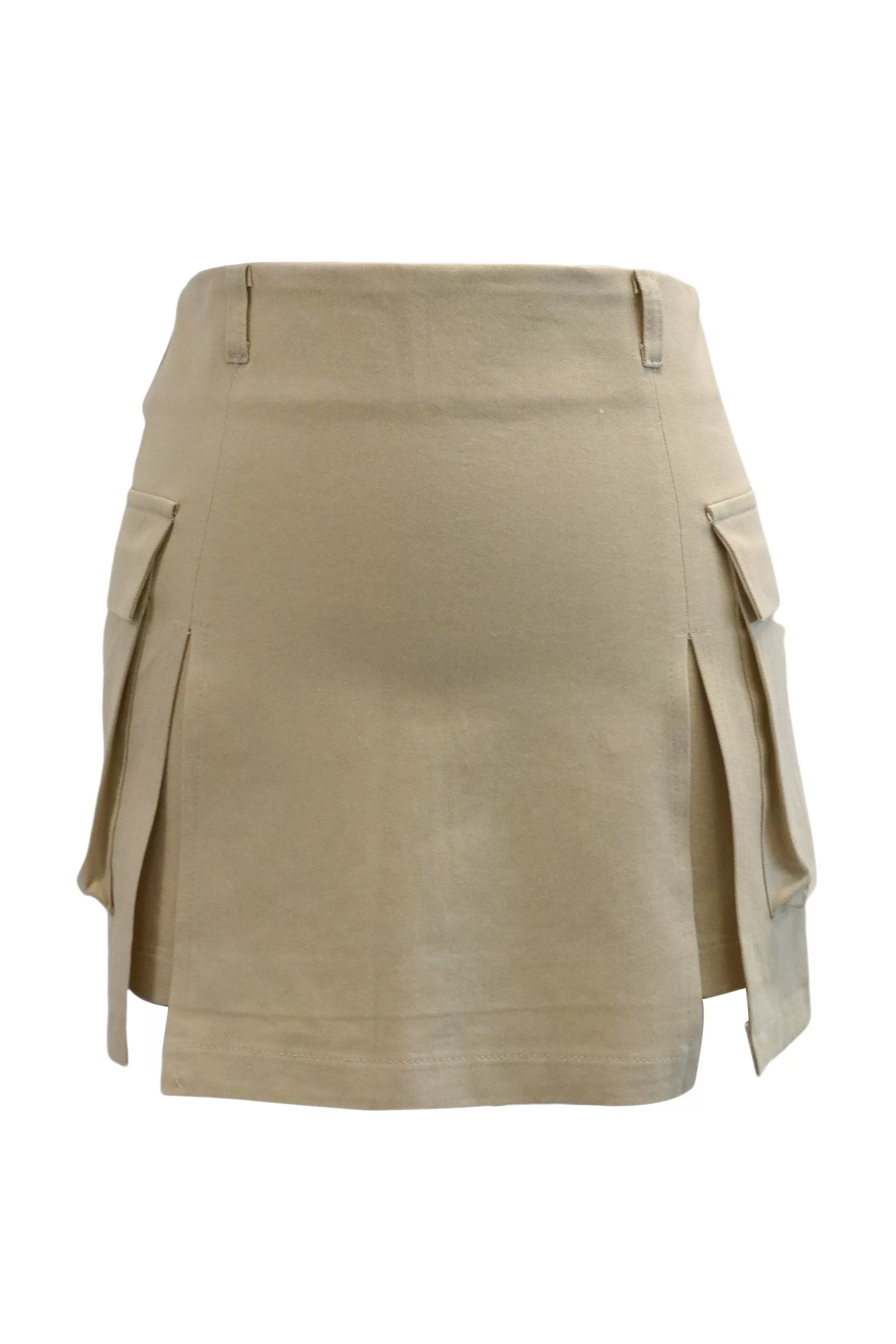 Arlie Front Slit Cargo Skirt