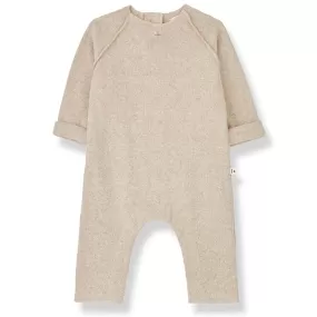 Baptiste Jumpsuit in Beige by 1  in the Family