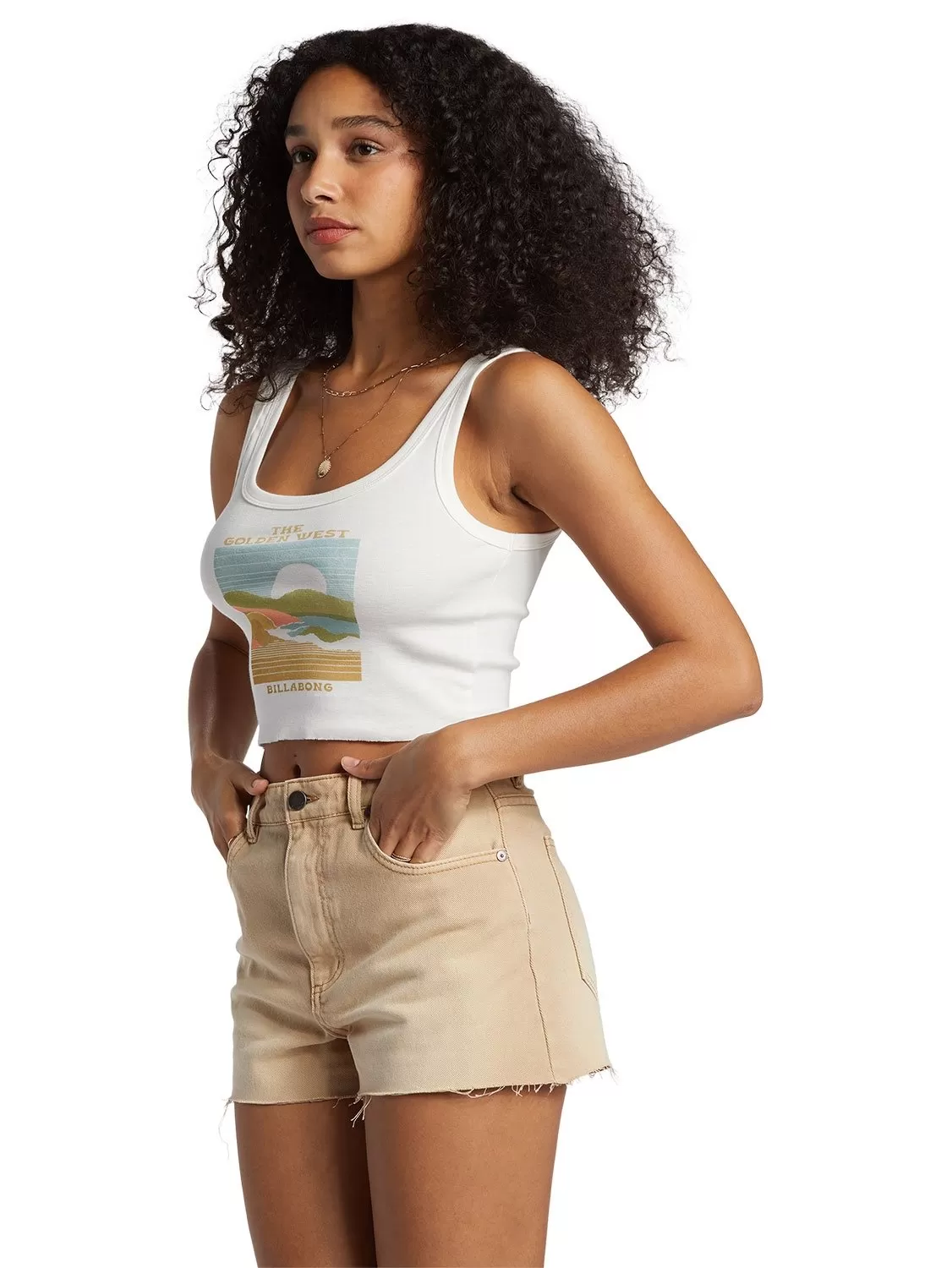 Billabong Ladies The Gold West Tank Top