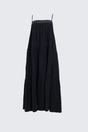 Black Iva Maria Maxi Dress