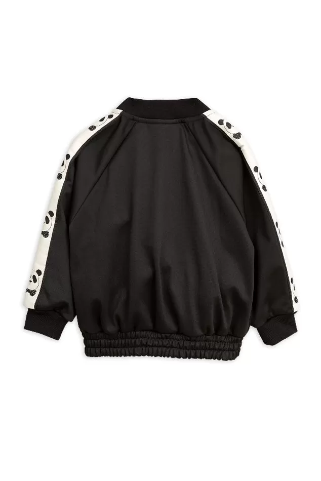 Black Mini Rodini Panda Track Jacket