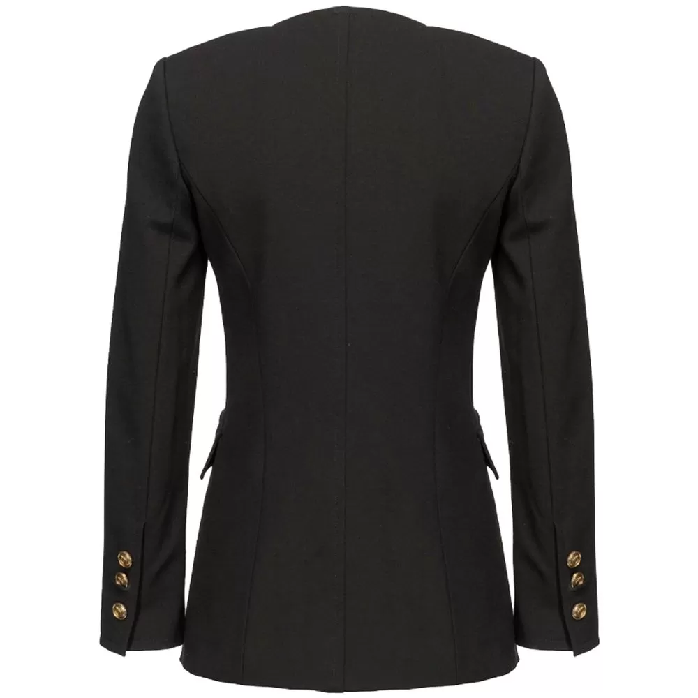 Black Viscose Suits & Blazer