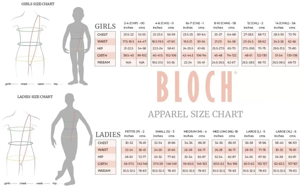 Bloch CL4930 Adrika Shimmer Print High Neck Bodysuit