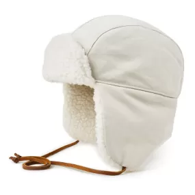 Brixton Baron II Ear Flap Cap Cream