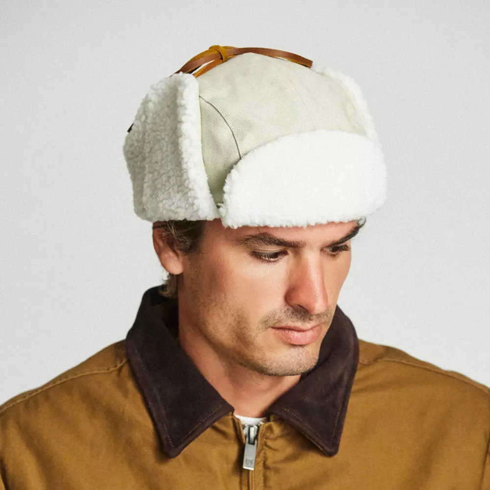 Brixton Baron II Ear Flap Cap Cream