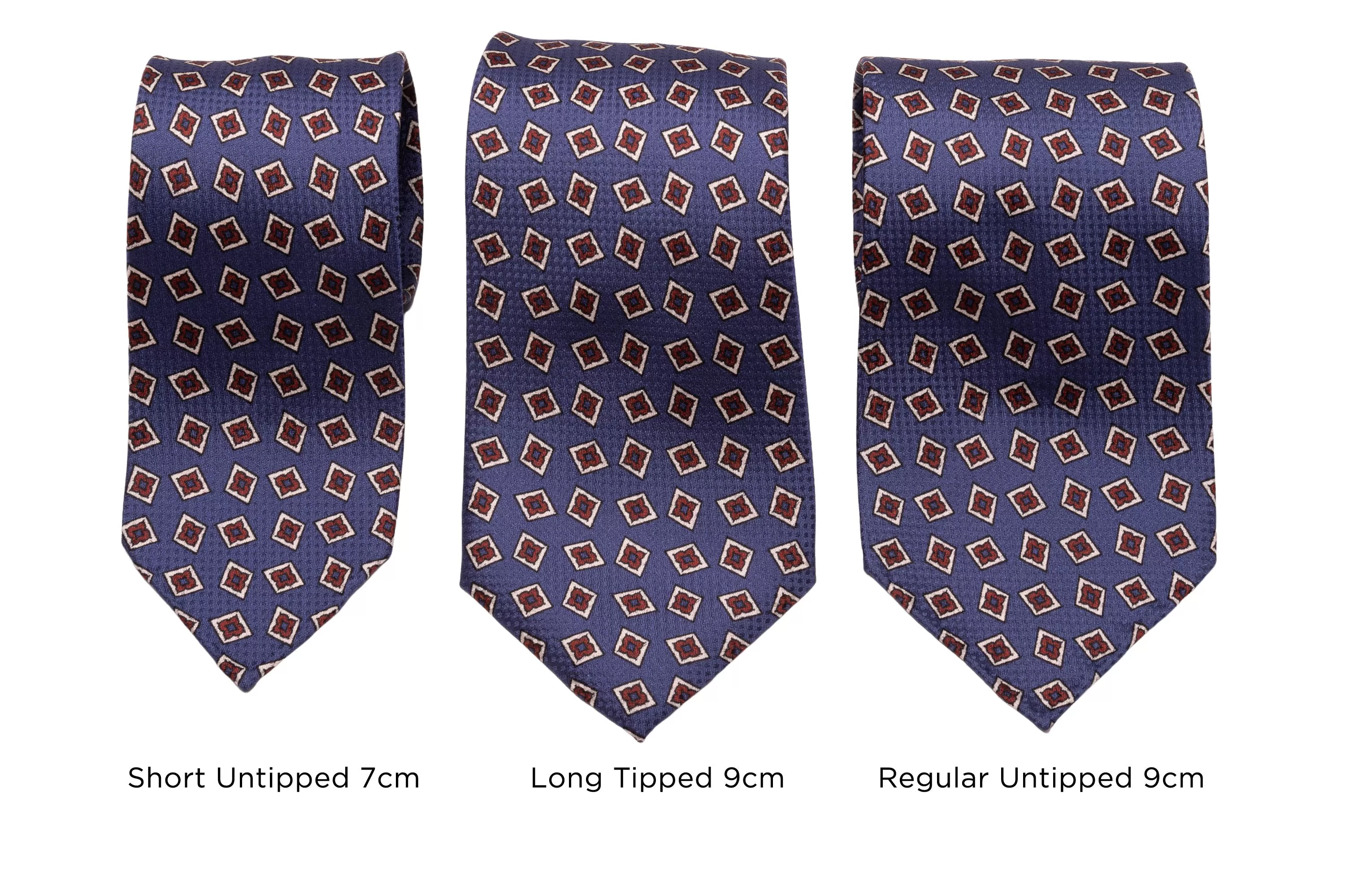 Butcher Blue Jacquard Woven Tie