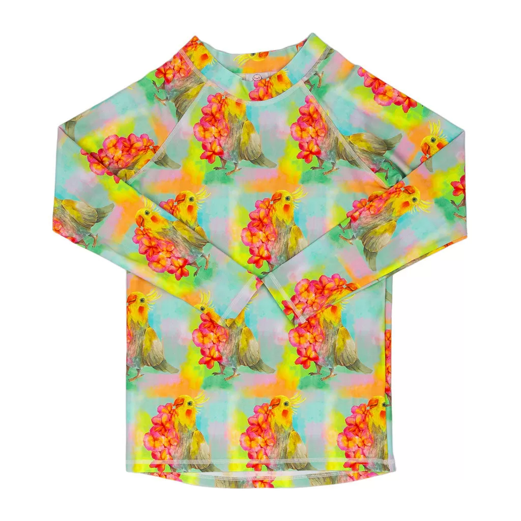 Cockatiel Kids' Rash Top