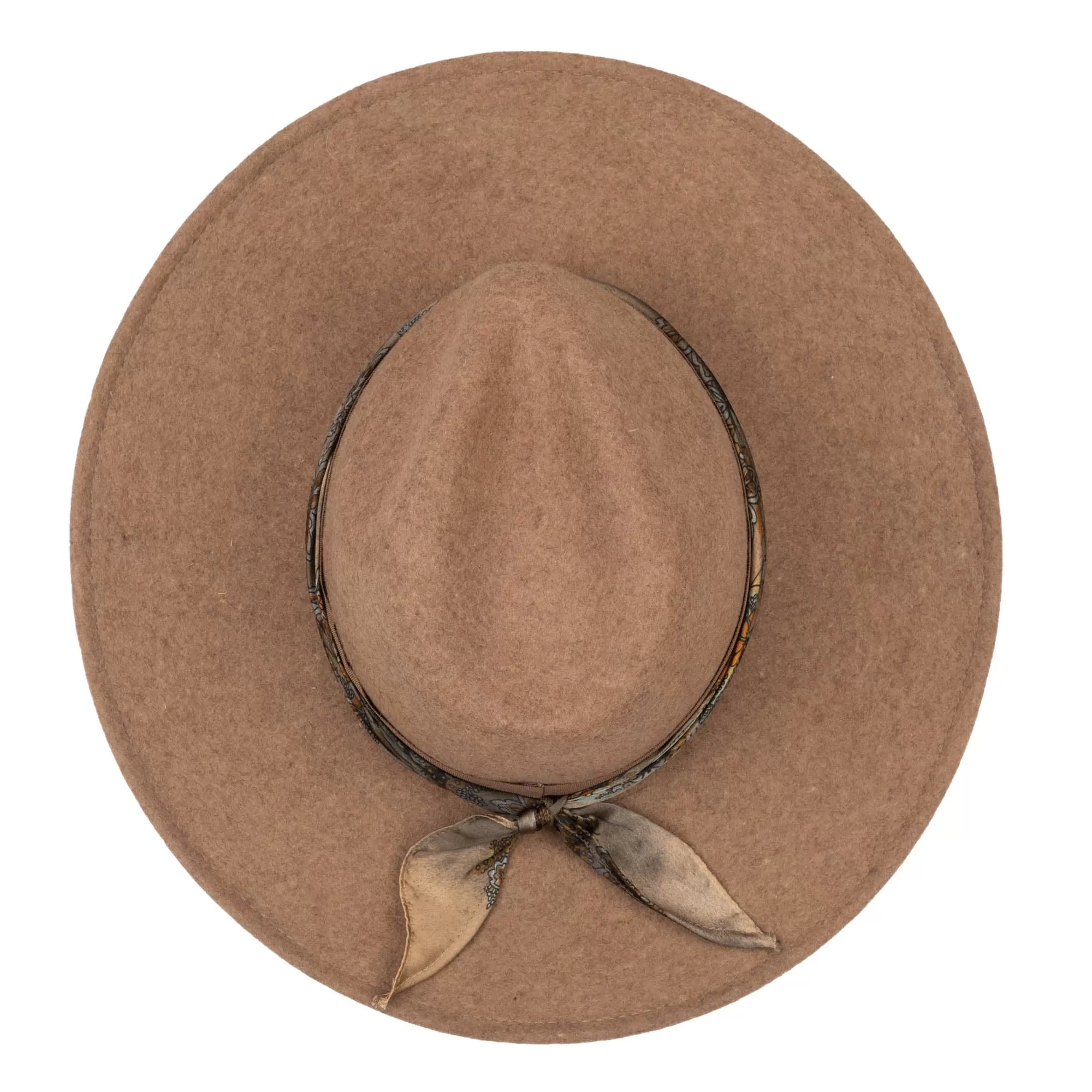 Cover Band Wool Felt Fedora