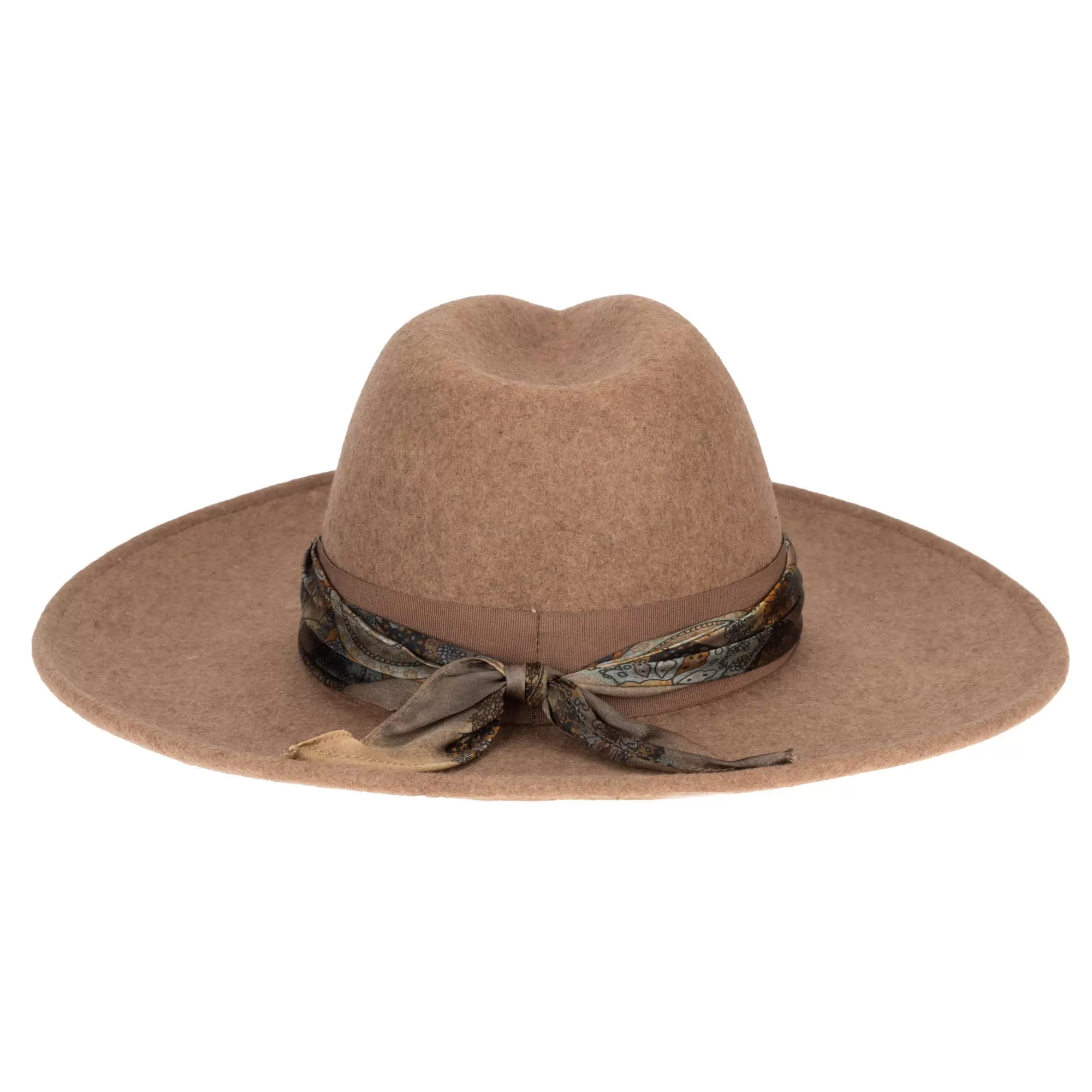 Cover Band Wool Felt Fedora