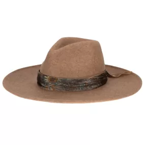 Cover Band Wool Felt Fedora