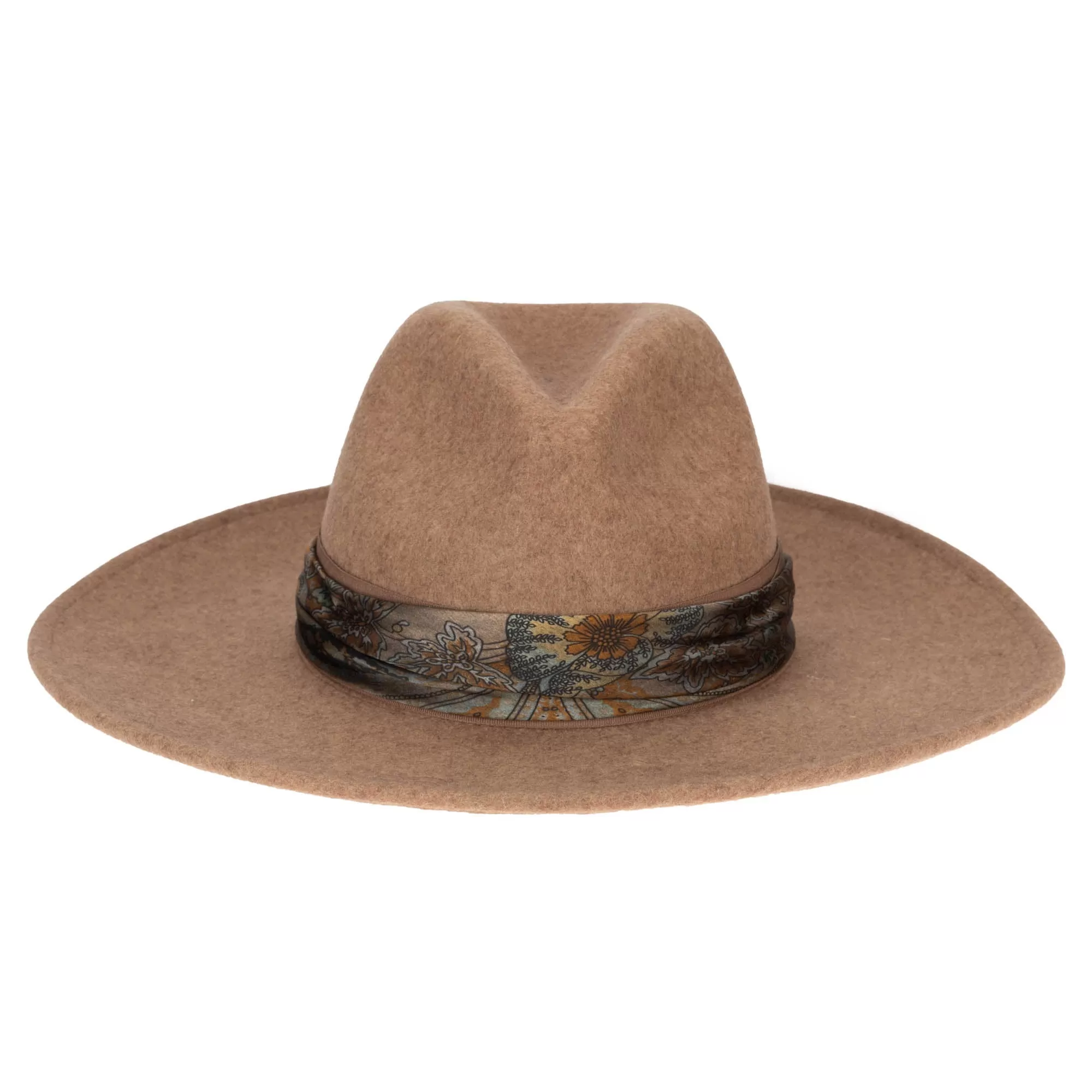 Cover Band Wool Felt Fedora