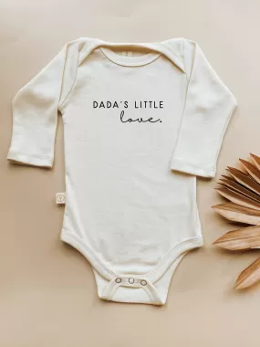 Dada's Little Love - Long Sleeve Organic Bodysuit