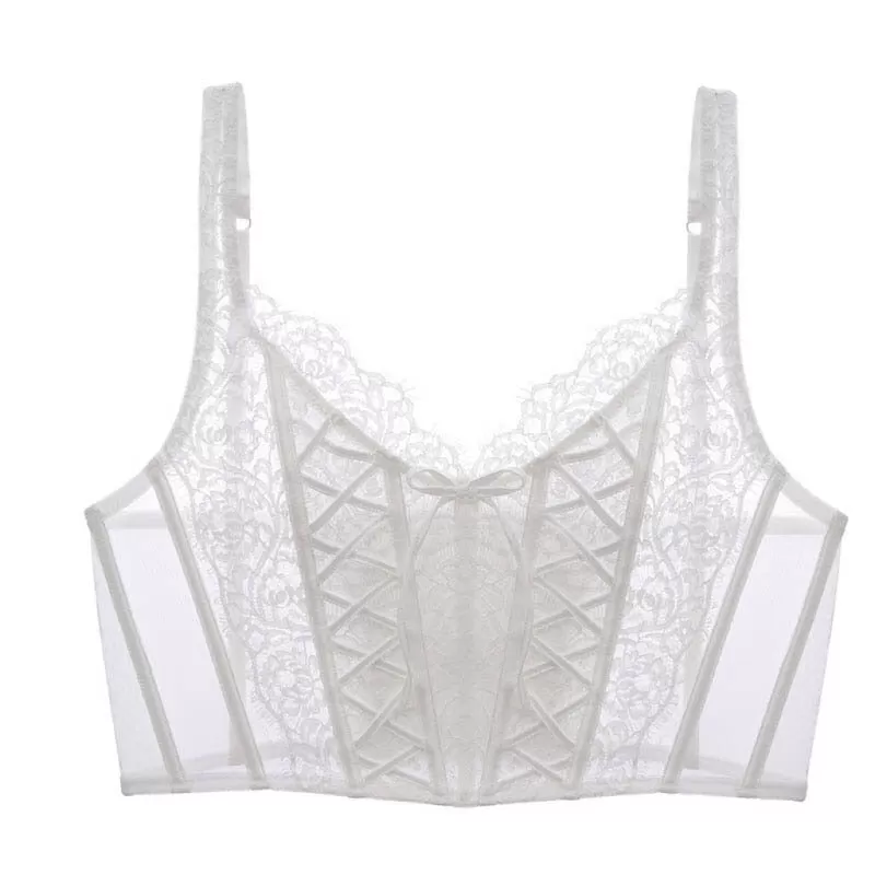 Daliah Mesh Lace Corset Top