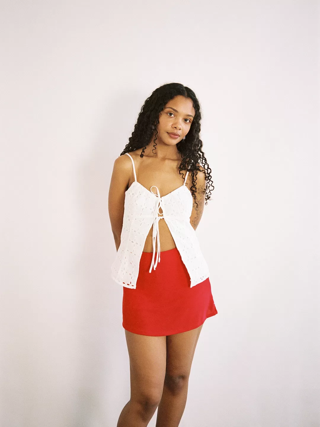 Darcy Skort - Red Slinky