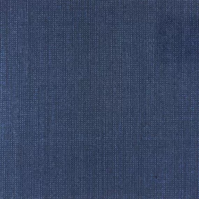 Denim Blue Nailhead Flannel With Comfort Stretch