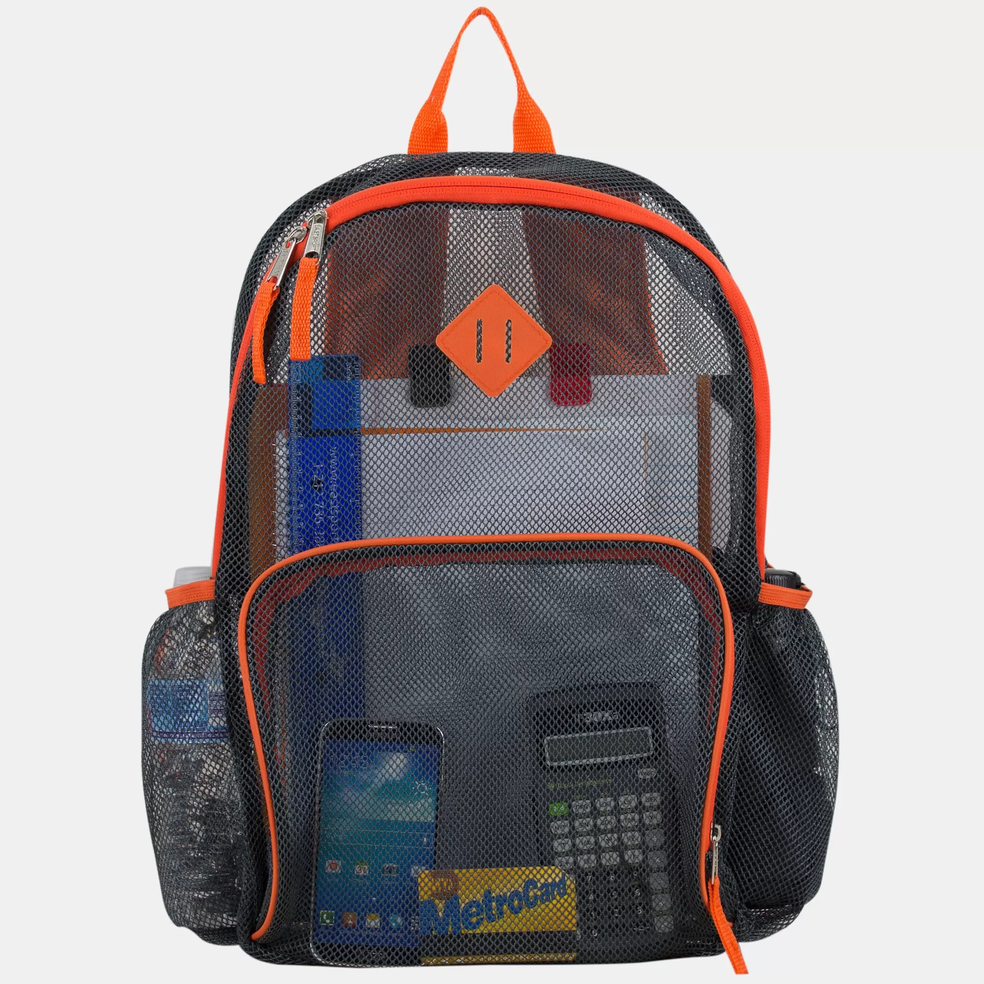 Diamond Mesh Gym Backpack