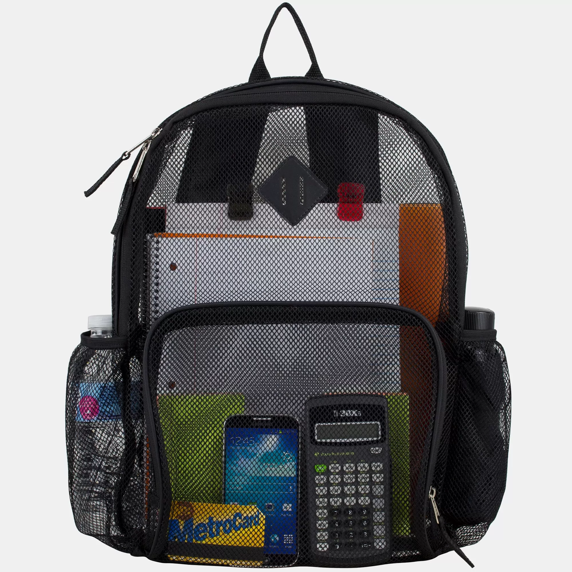 Diamond Mesh Gym Backpack