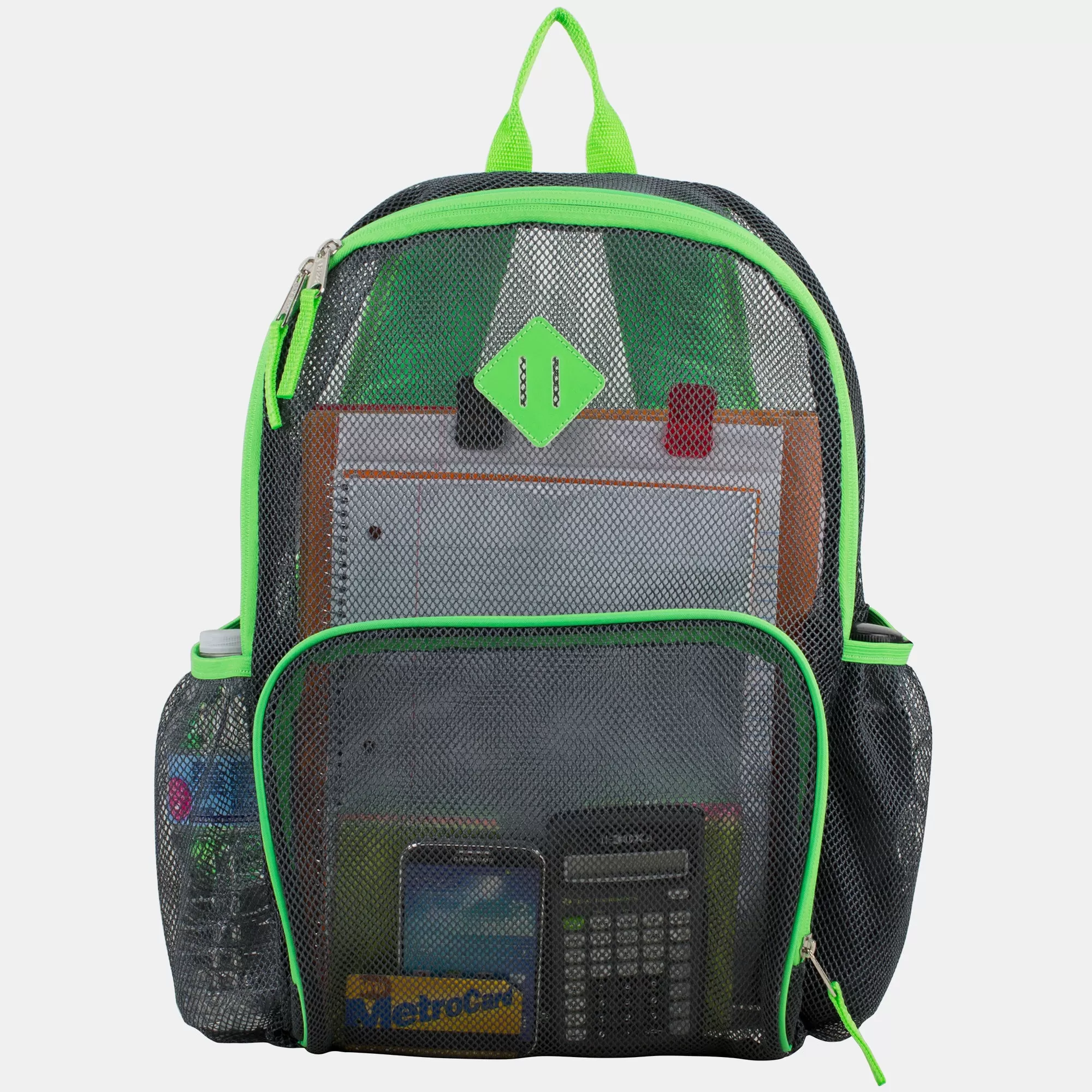 Diamond Mesh Gym Backpack