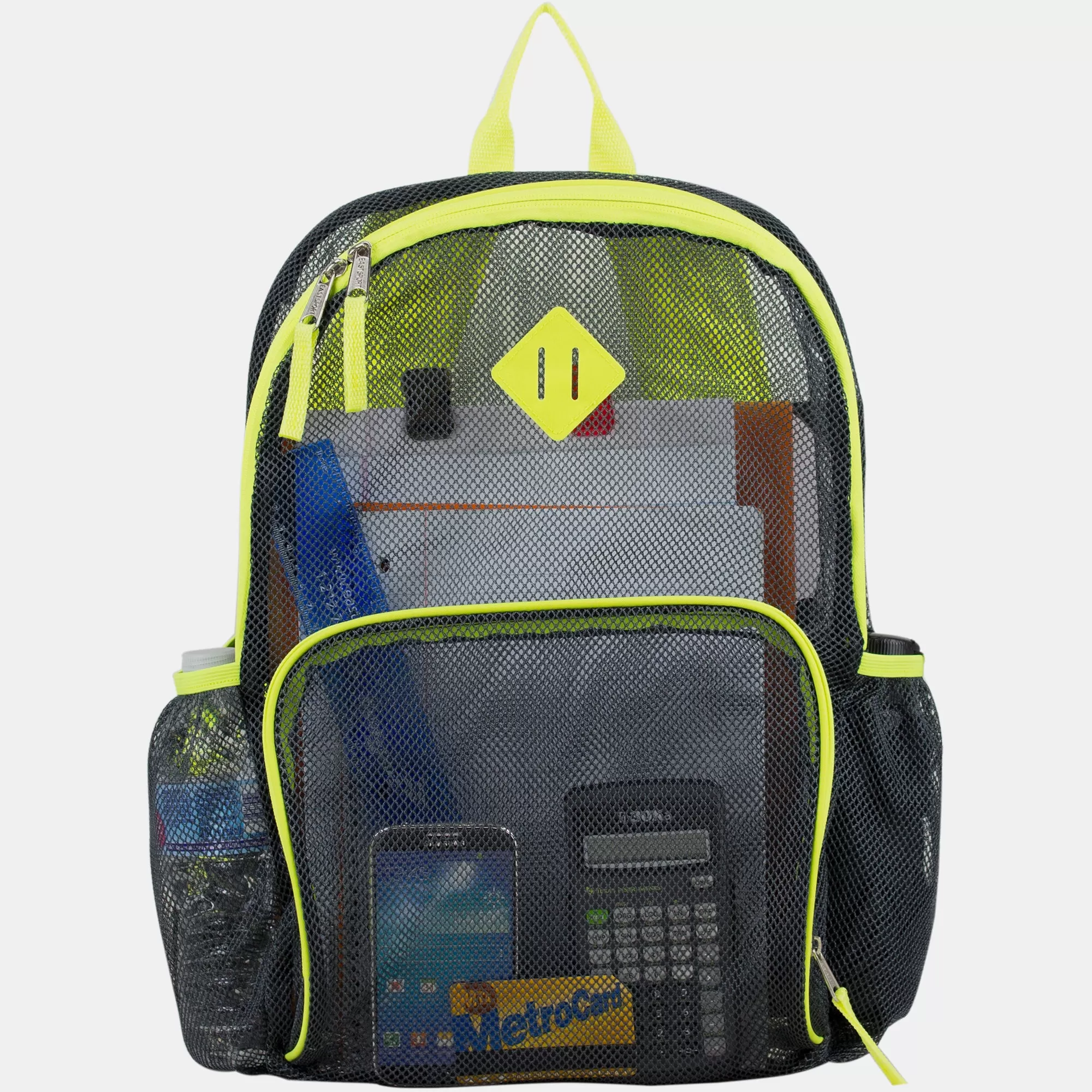 Diamond Mesh Gym Backpack