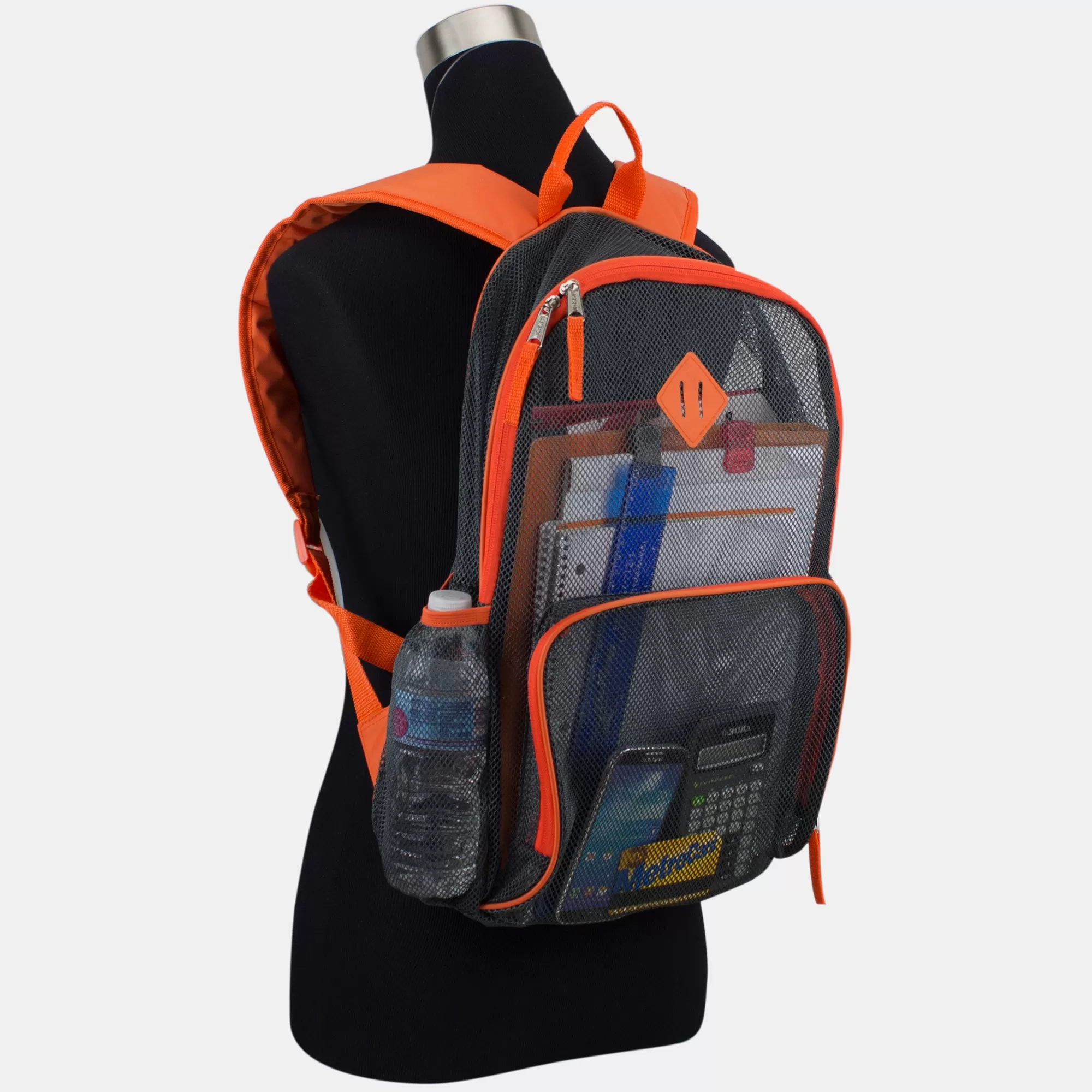 Diamond Mesh Gym Backpack