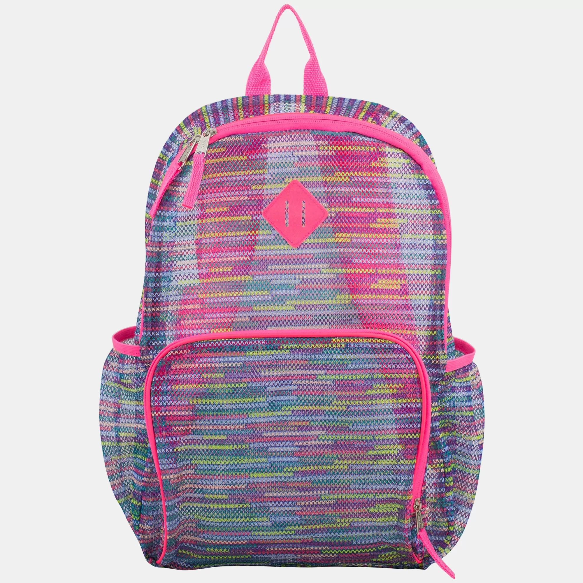 Diamond Mesh Gym Backpack