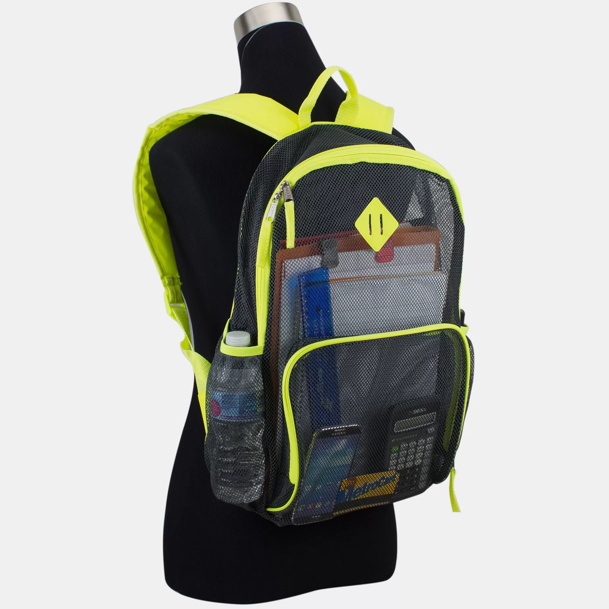 Diamond Mesh Gym Backpack