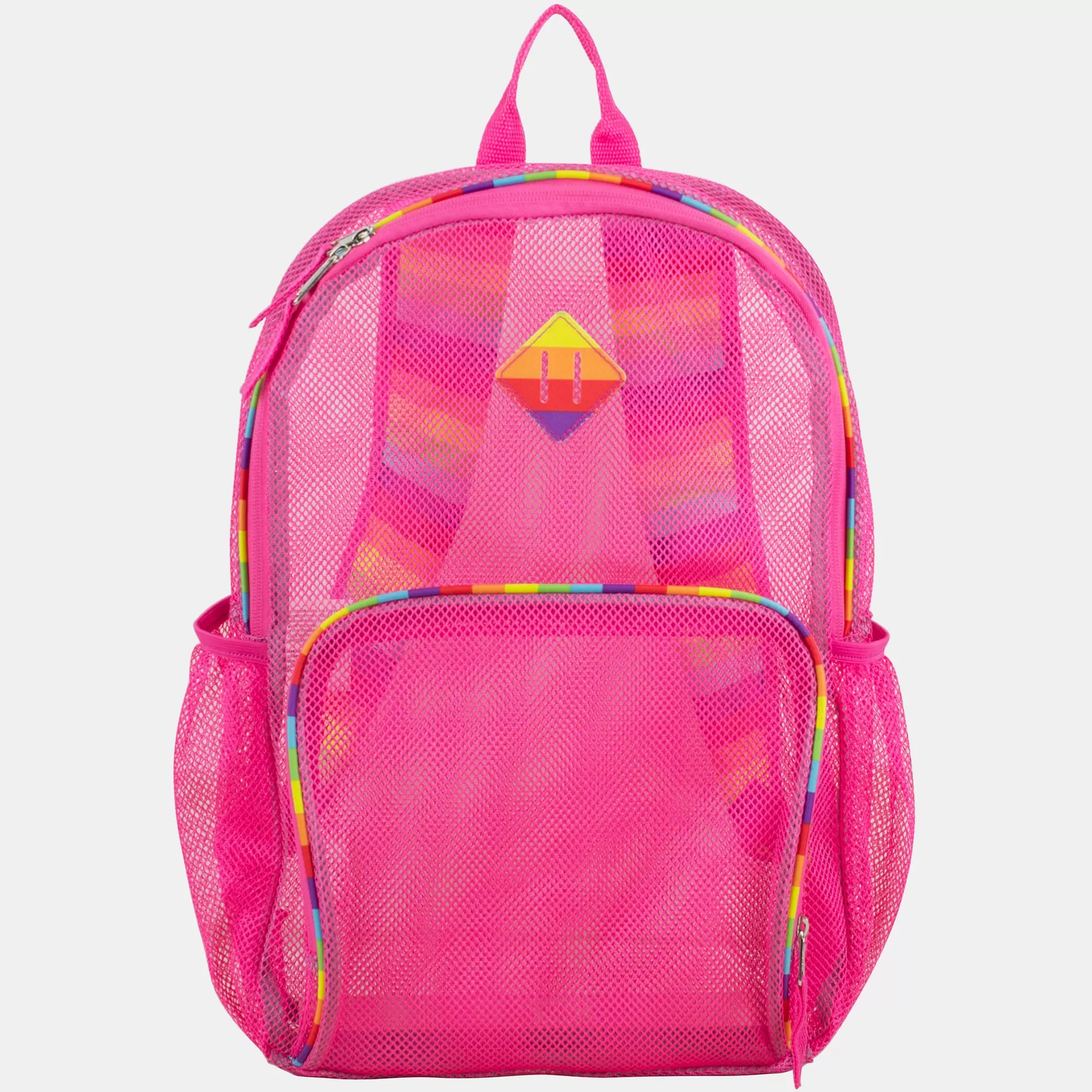 Diamond Mesh Gym Backpack