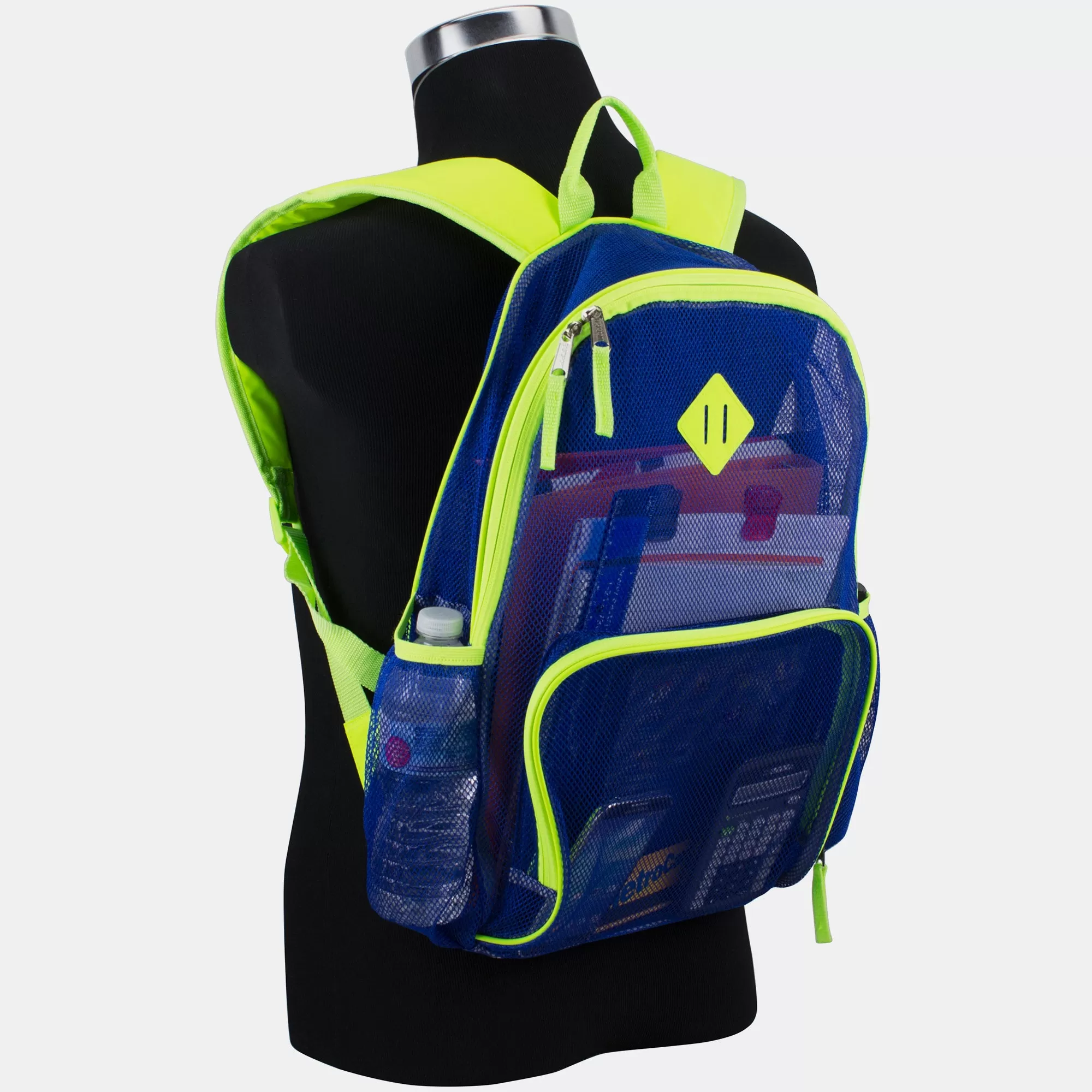 Diamond Mesh Gym Backpack