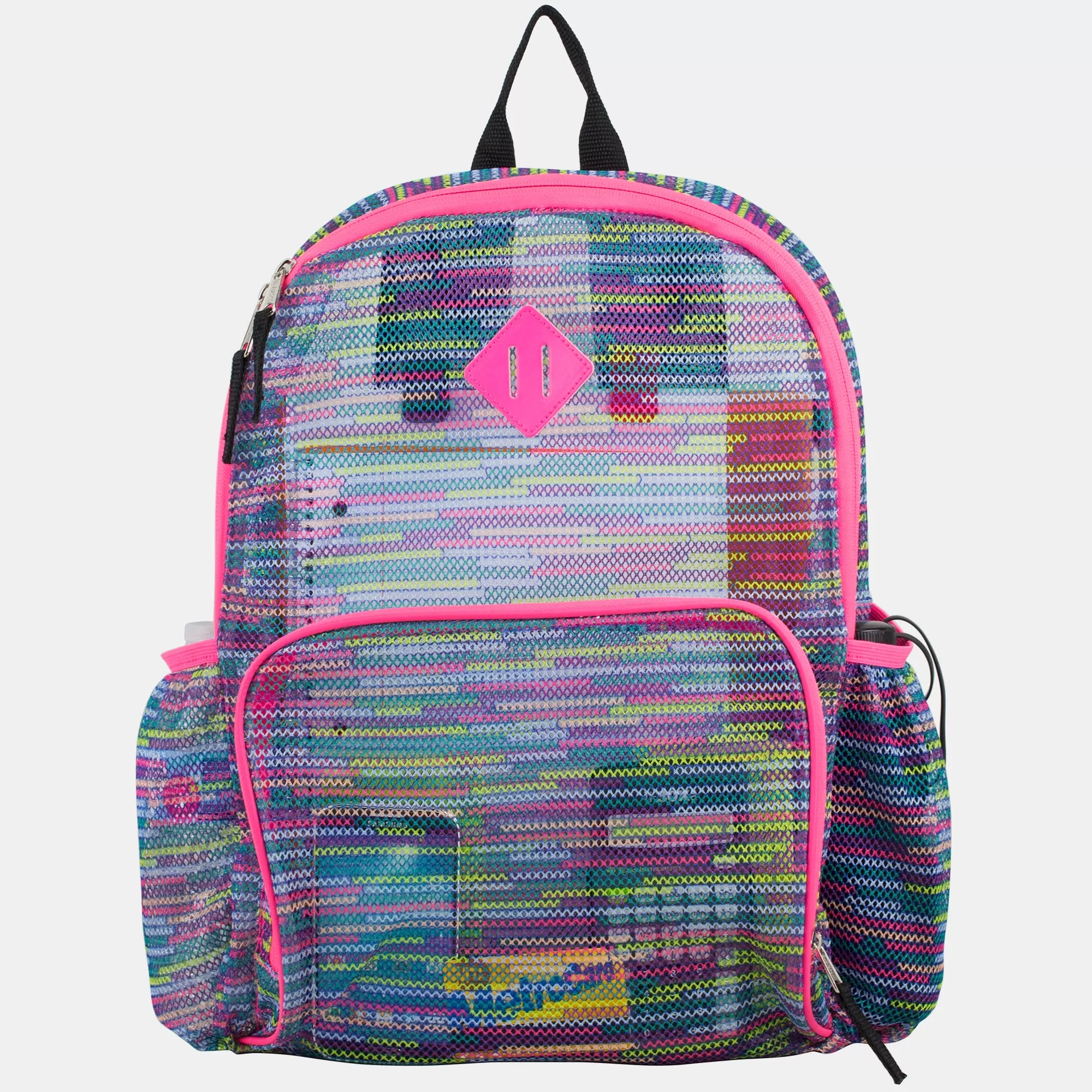 Diamond Mesh Gym Backpack