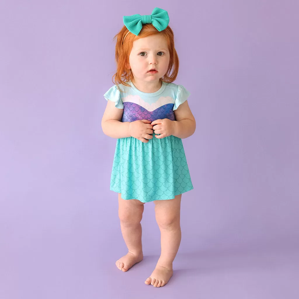 Disney's The Little Mermaid Magical Mermaid Twirl Bodysuit Dress