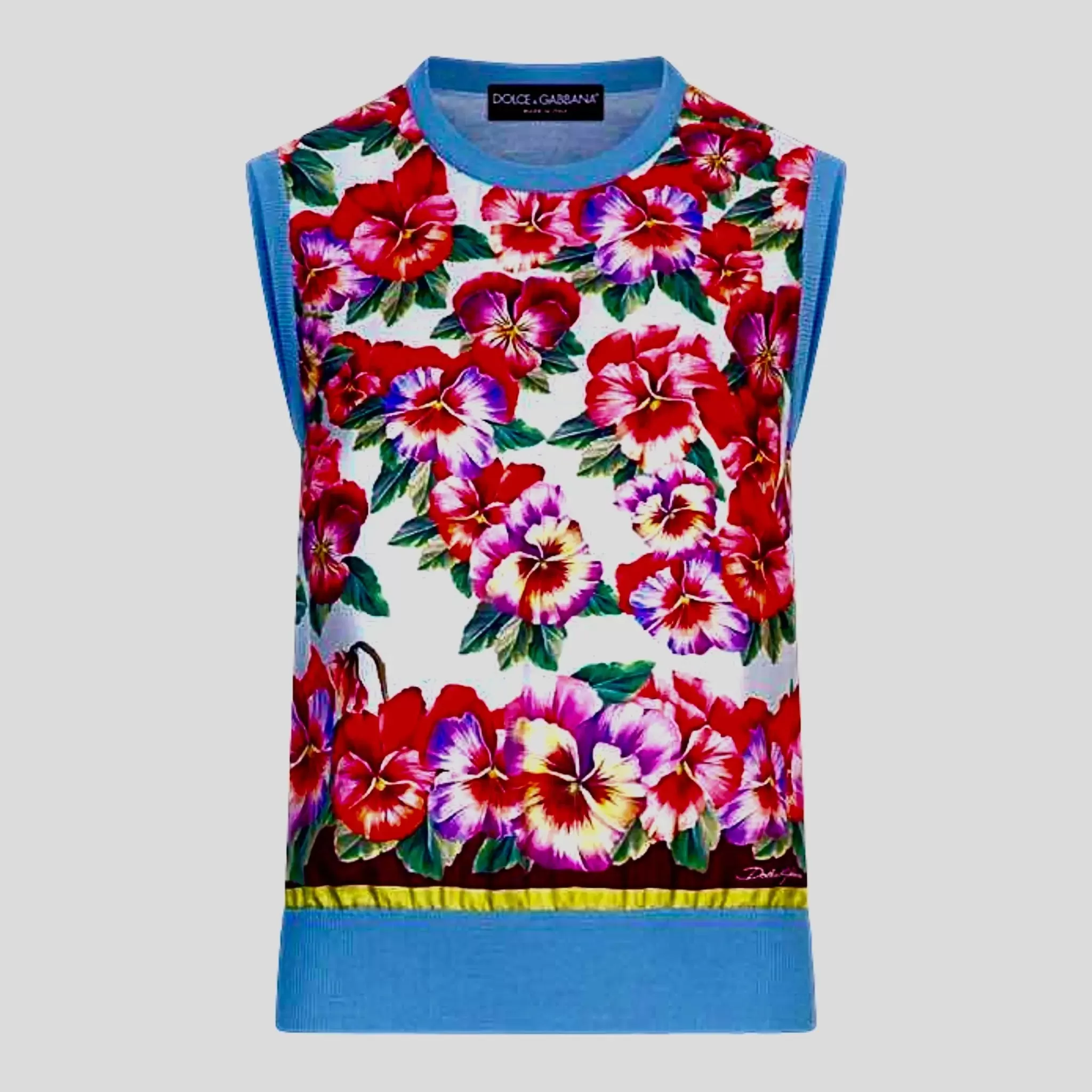 Dolce & Gabbana Floral Vest