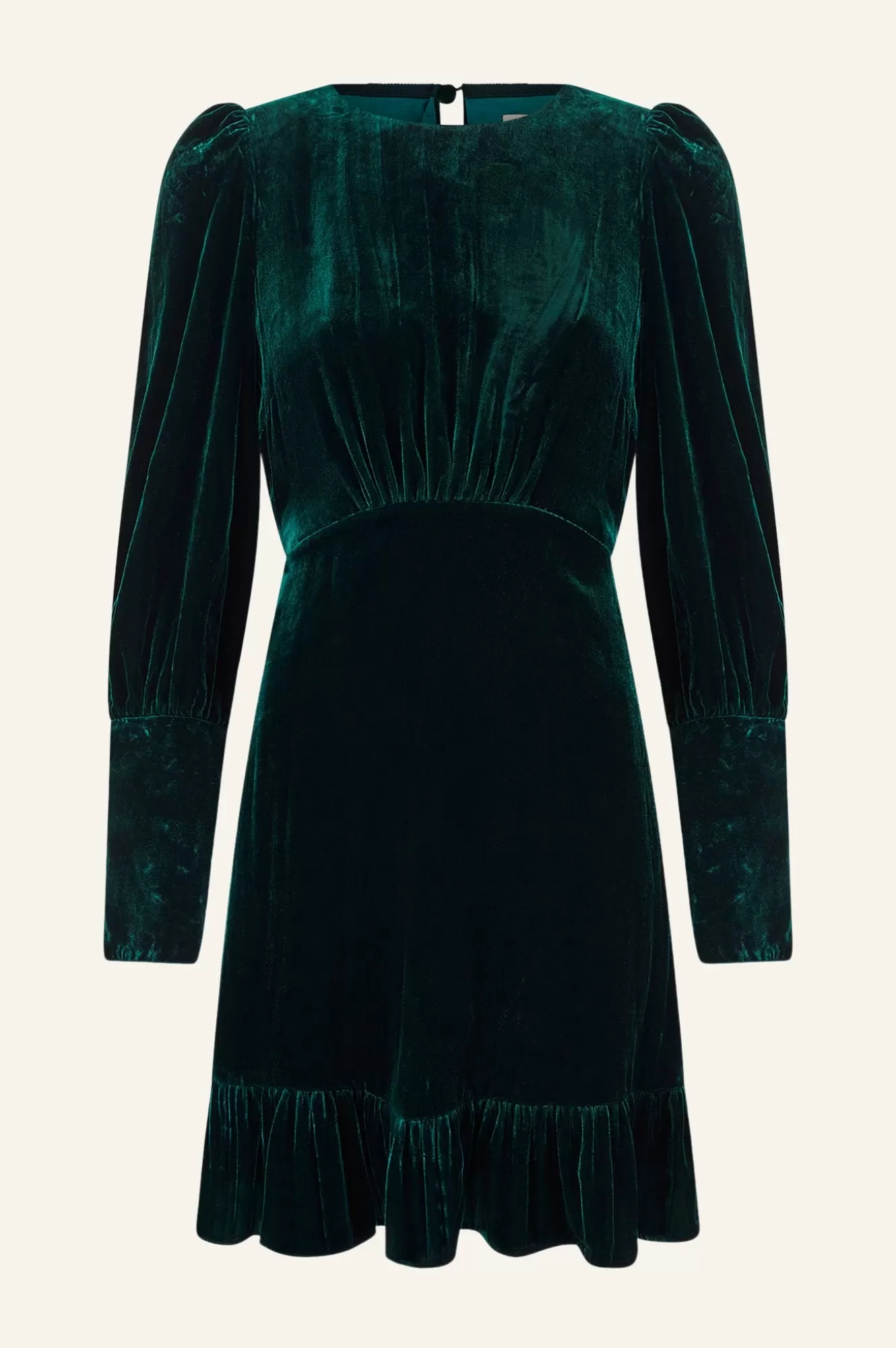 Esmee Velvet Mini Dress | Emerald