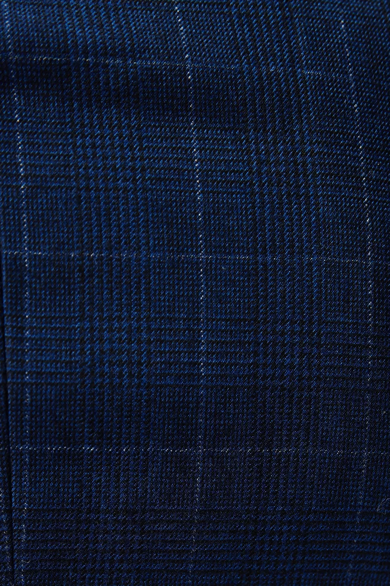 Executive Check Blue 3 Piece Suit