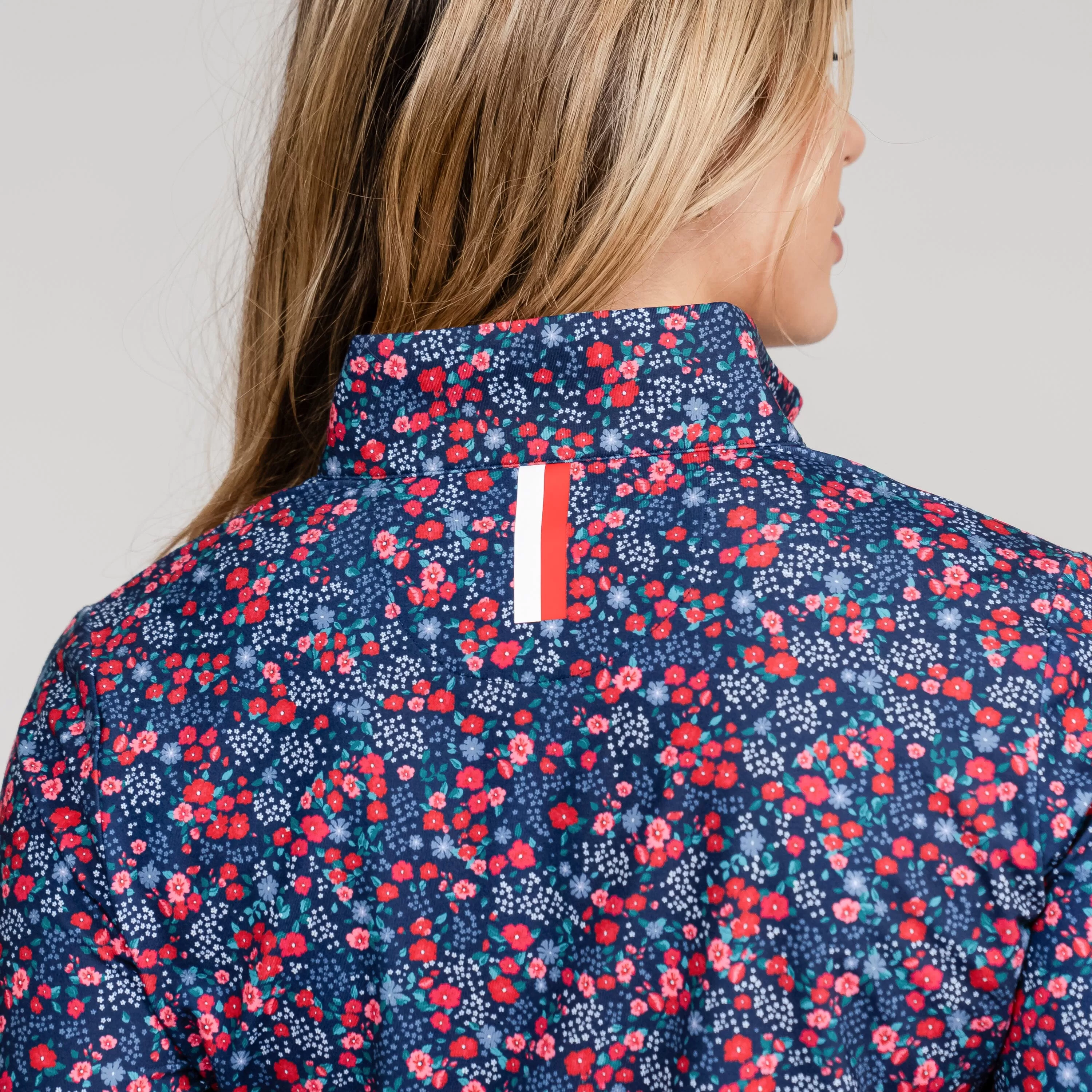 Garden Performance -Zip | The Garden - Fleet Navy/Cardinal Red