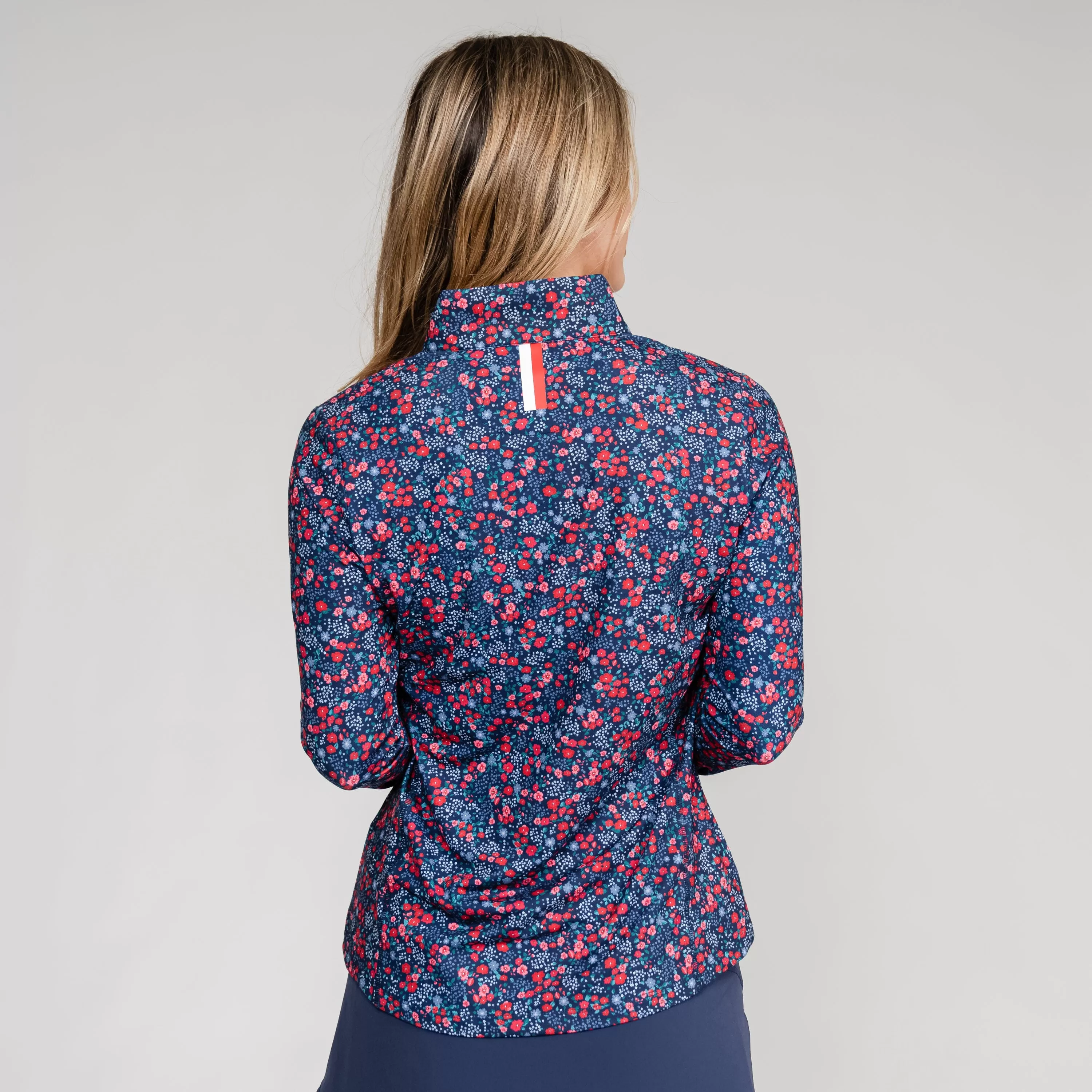 Garden Performance -Zip | The Garden - Fleet Navy/Cardinal Red