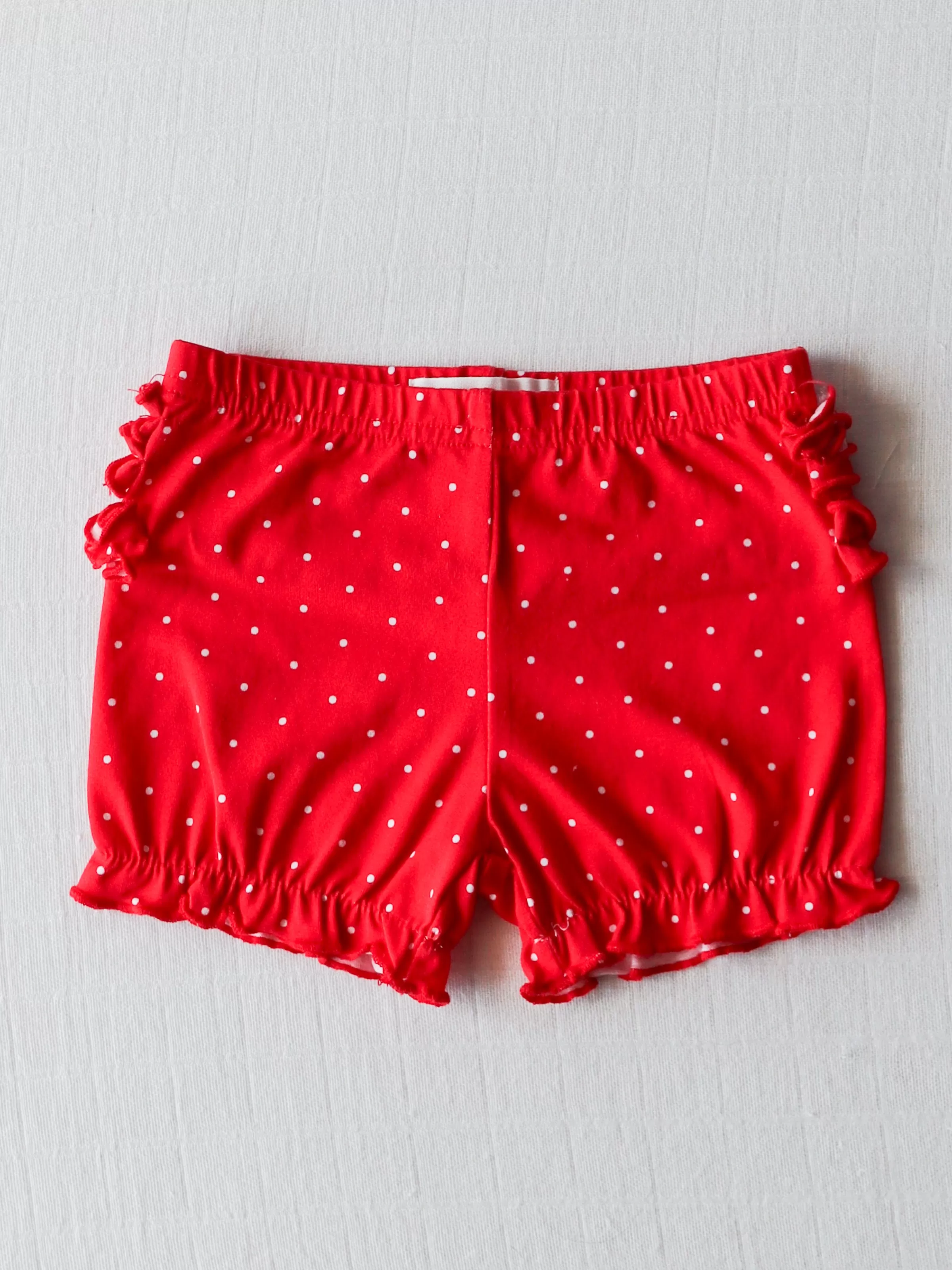 Garden Skort - Red White and Dotty