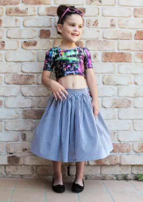 Gathered Skirt | Girls Sewing Pattern