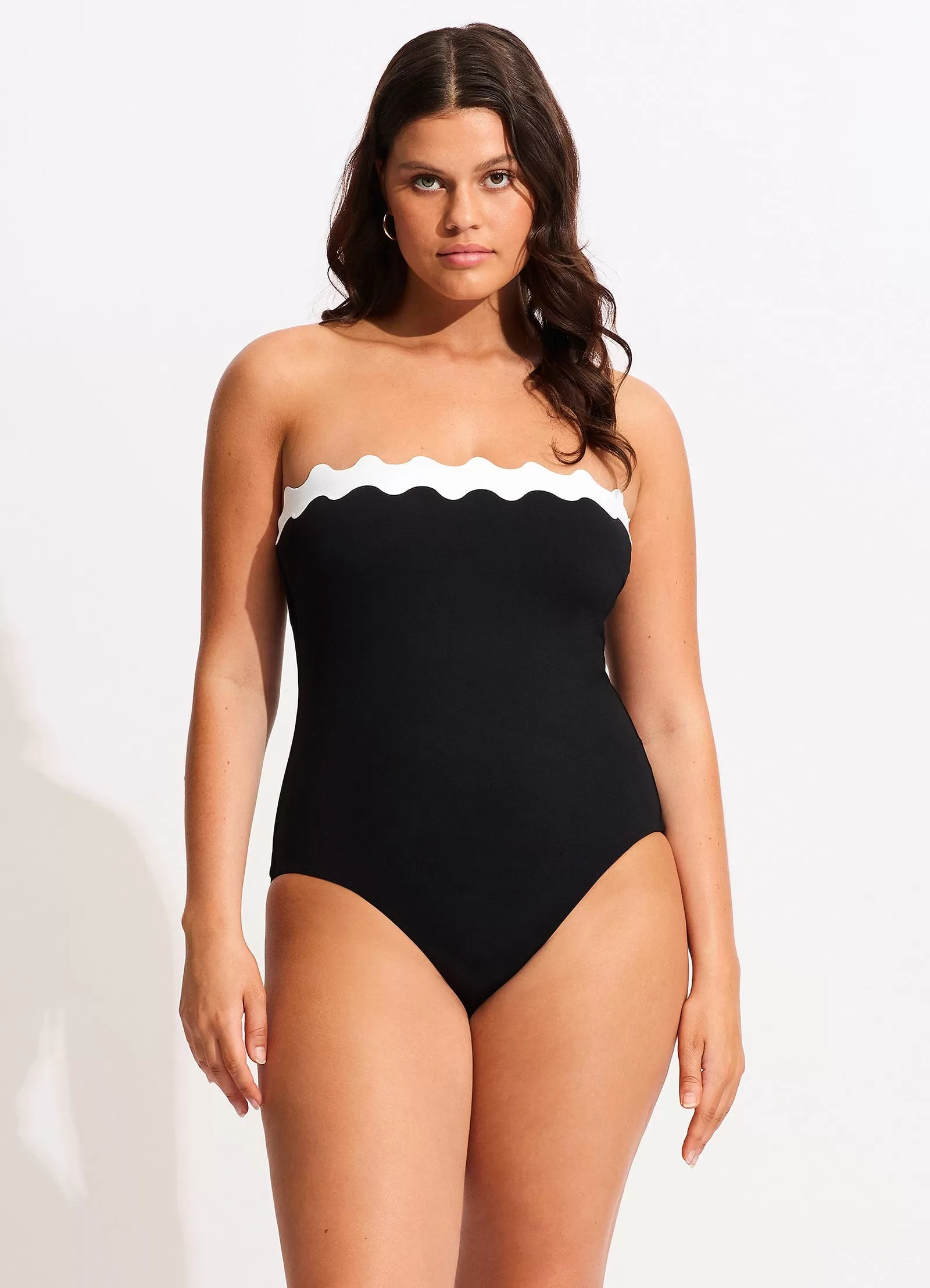 Gia Ric Rac One Piece - Black