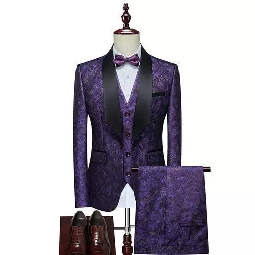 Gorka Luxury Three Piece Tuxedo Suit